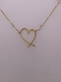 14K Delicate Heart Necklace