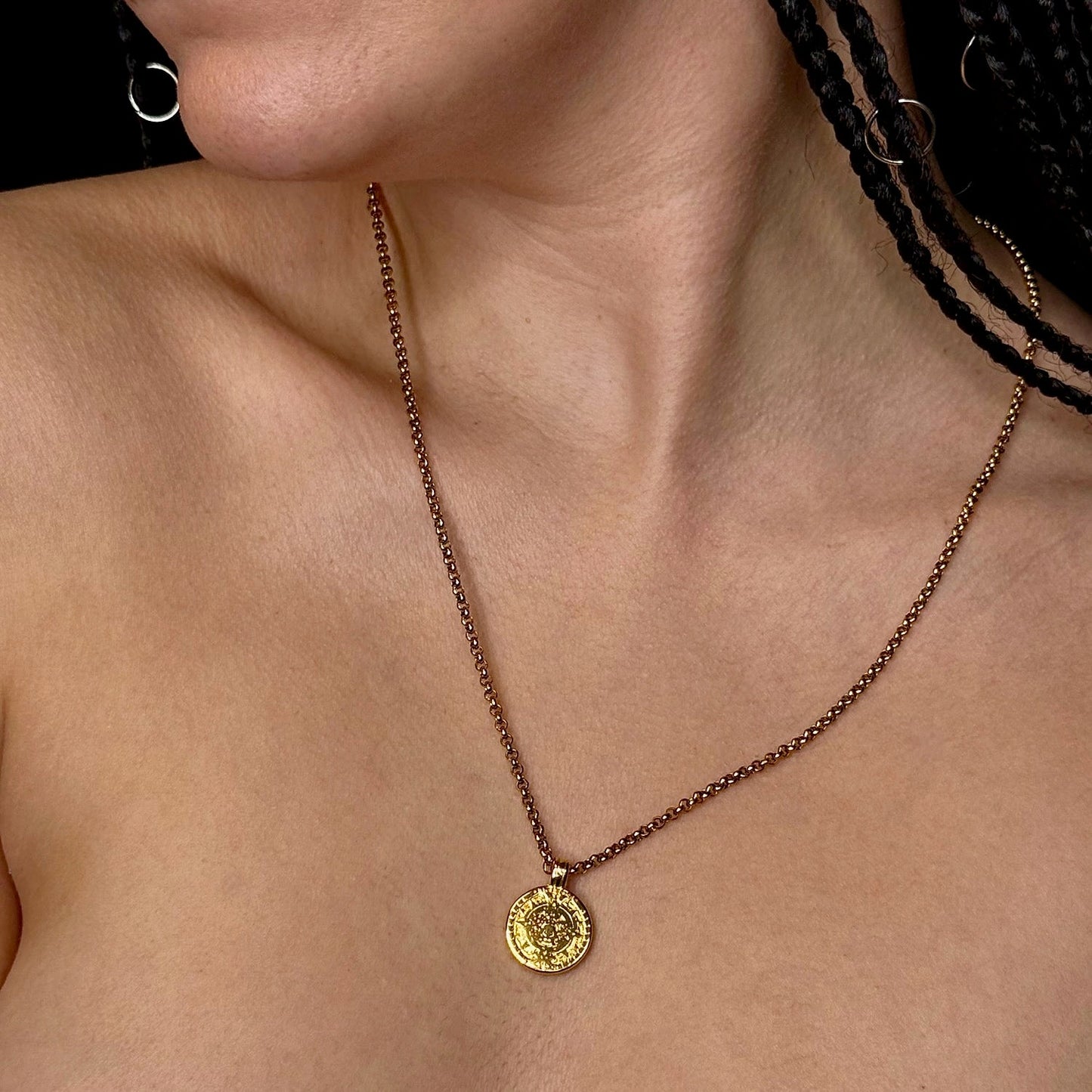 Gold Coin Necklace