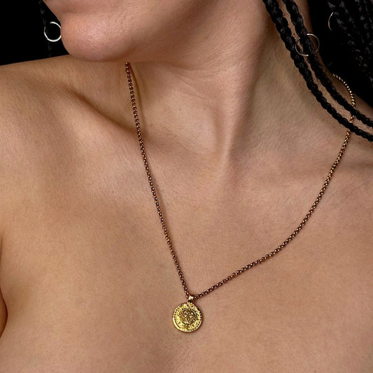 Gold Coin Necklace