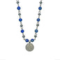 Lapis Lazuli Coin Necklace