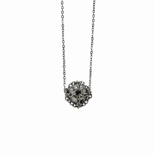 Grounded Glow Sphere Necklace