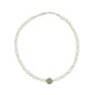 Labradorite + Pearl Choker