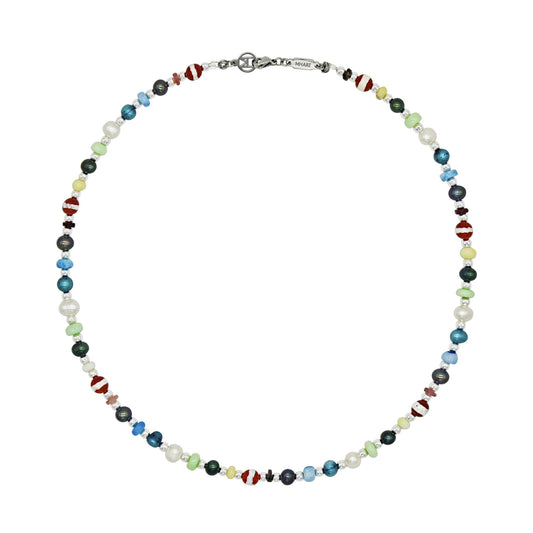 Rainbow Pride Gemstone Necklace