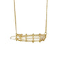 Horizontal Quartz Spike Pendant
