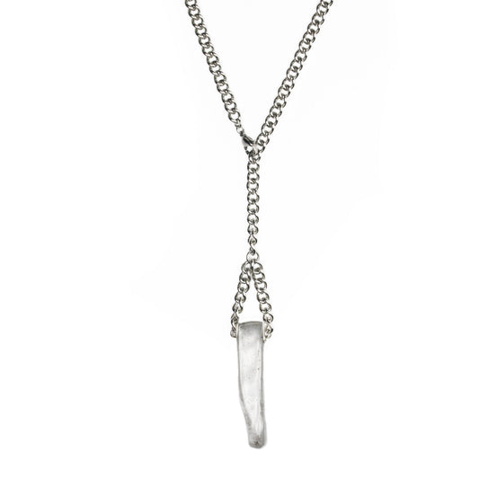 Drop Quartz Chain Necklace