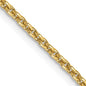 14k Cable Chain